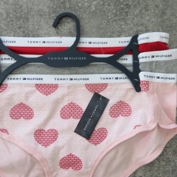 (#Y-1) Tommy Hilfiger Women's 3 Pack Bikini Panties Size L - Picture 2 of 4
